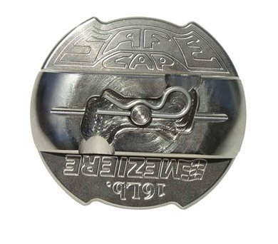 SafeCap, Nickel Finish, 16LB