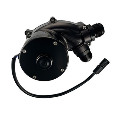 Electric Pump, Radiator Mount, 2 Exit Up and Side, 16ORB