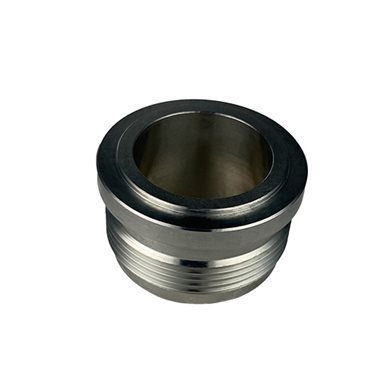 Weld Fitting, #24 AN Male, Aluminum