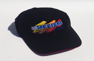 Racing Apparel, Cap, Black with Meziere Logo