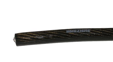 Power Cable, 1/0 Gauge, Black, 100'