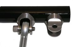 Contour Clevis, fits 1.25" tube, slot feature perpendicular