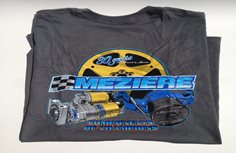 Racing Apparel, Grey T-Shirt, Components Design, Adult Medium