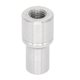 Tube End, fits 3/8" x .058 tube, 10-32 left thread
