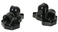 Swivel Block Adapter, LS Engine, Pair, Black