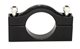 Tube Clamp Set, Black, 1.50 Dia.