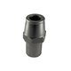Tube End with hex, fits 1" x .095 tube, 1/2-20 left thread