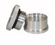 Cap and Bung Assembly, Rear End or Weight Bar Style, Stainless Steel Bung