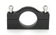 Tube Clamp Set, Black, 1.37 Dia.