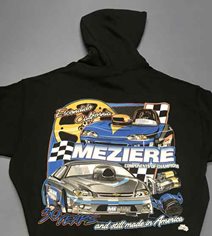 Hooded Sweatshirt, Door Car Design, Adult Large