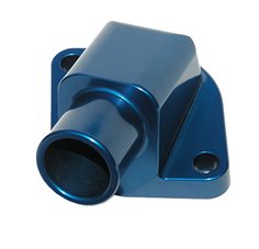 Water Neck, Fixed, 1.25" out, fits Chevy and BB Mopar