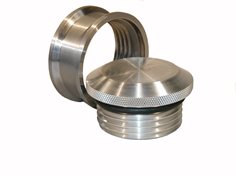 Cap and Bung Assembly, Pro 2.75" Style, Steel Bung