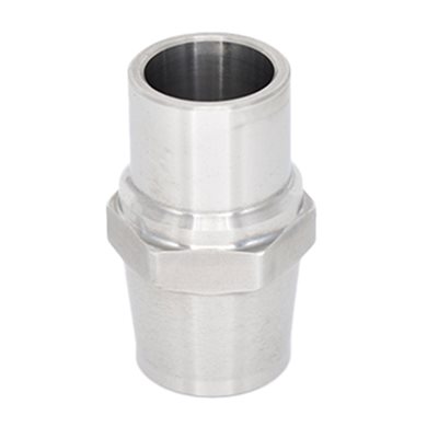 Tube End with hex, fits 7/8" x .058 tube, 1/2-20 left thread