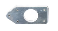 Weld-in mount plate for radiator pumps