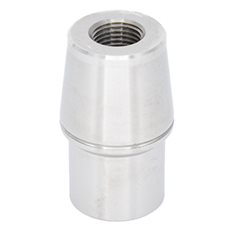 Tube End, fits 1-1/8" x .083 tube, 1/2-20 left thread