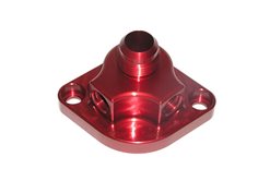 Water Neck, #12 Male, #6AN Ports, fits Chevy and BB Mopar