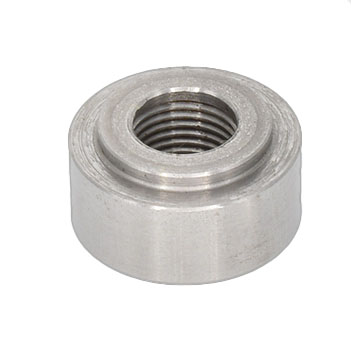 Weld Fitting, 1/8" NPT Female, Aluminum