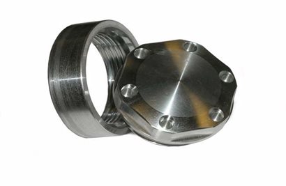 Cap and Bung Assembly, AN #20 Style, Aluminum Bung
